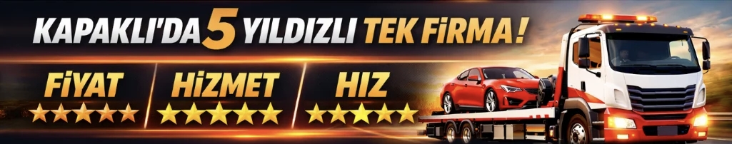 Kapaklı Çekici – 5 Yıldız Hizmet